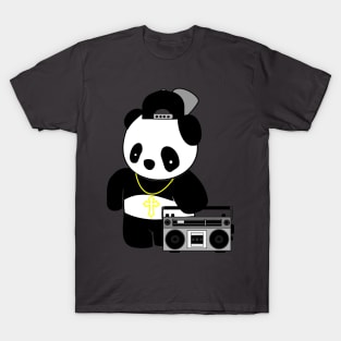 Snapback Panda with Radio T-Shirt